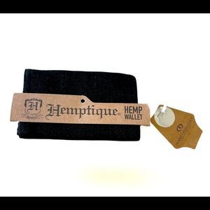 Brand new Hemptique Hemp wallet